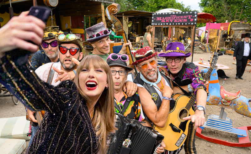 Taylor Swift and The Kevs at Rimskis Yard Taylor Swift and The Kevs at Rimskis Yard image